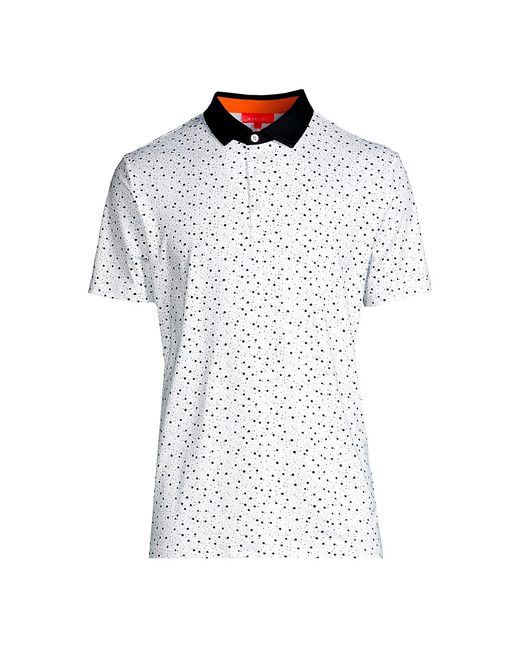 Redvanly Bedford Splatter Dot Polo Shirt