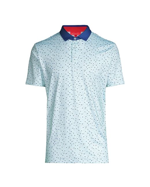 Redvanly Bedford Splatter Dot Polo Shirt