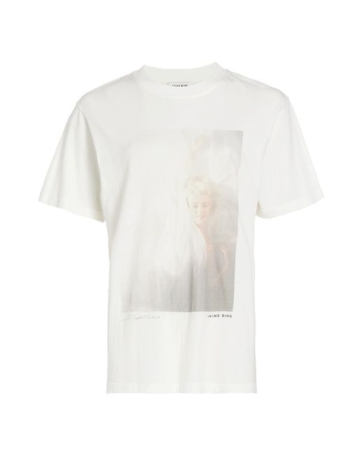 Anine Bing Lili Graphic T-Shirt Large