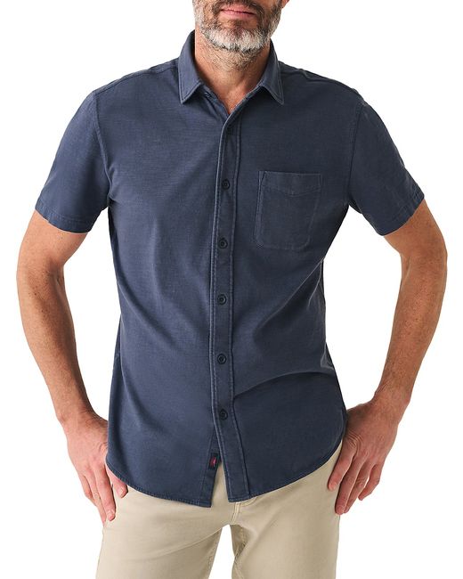 Faherty Brand Knit Short-Sleeve Shirt