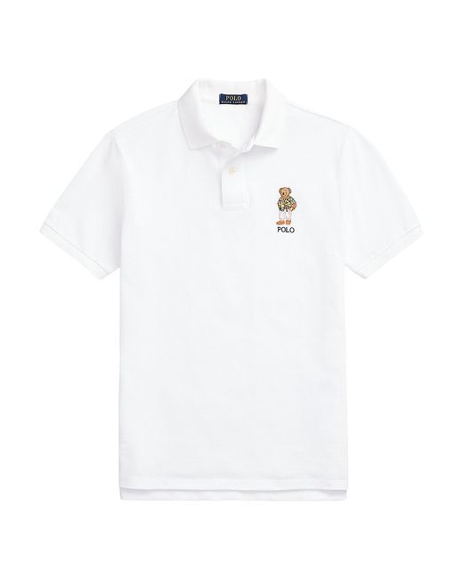 Polo Ralph Lauren Bear Cotton-Blend Polo Shirt Large