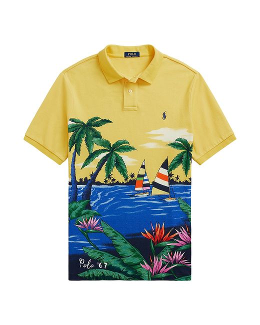 Polo Ralph Lauren Vista Mesh Short-Sleeve Polo Shirt Large