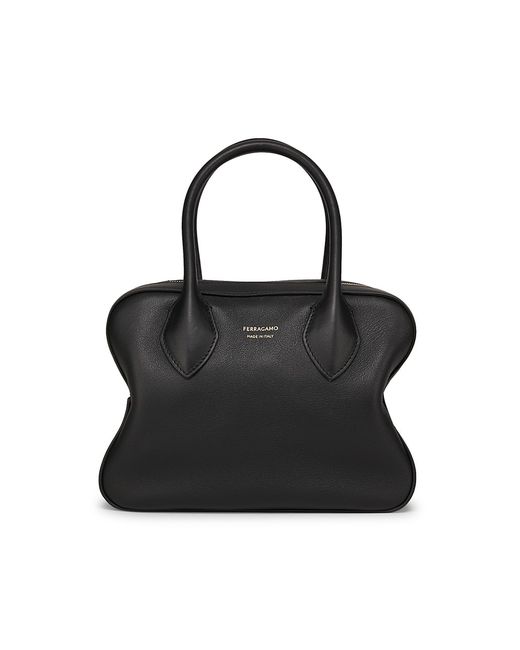 Ferragamo Star Leather Top-Handle Bag
