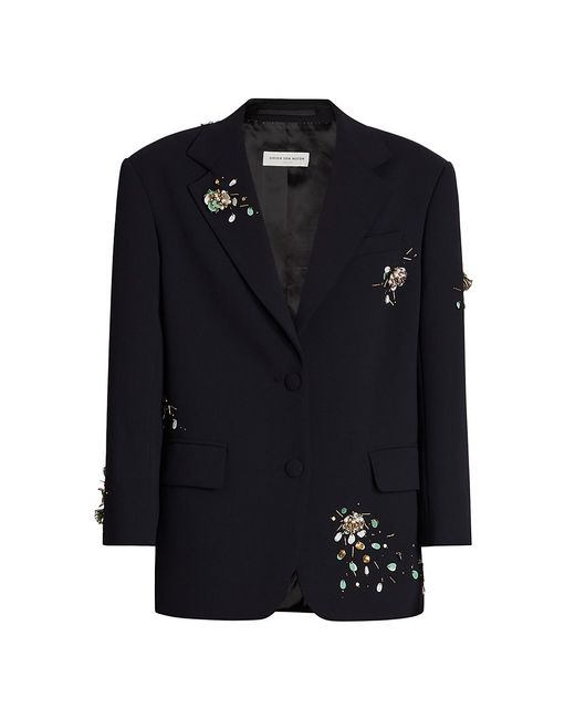 Dries Van Noten Birdy Paillette-Embellished Jacket