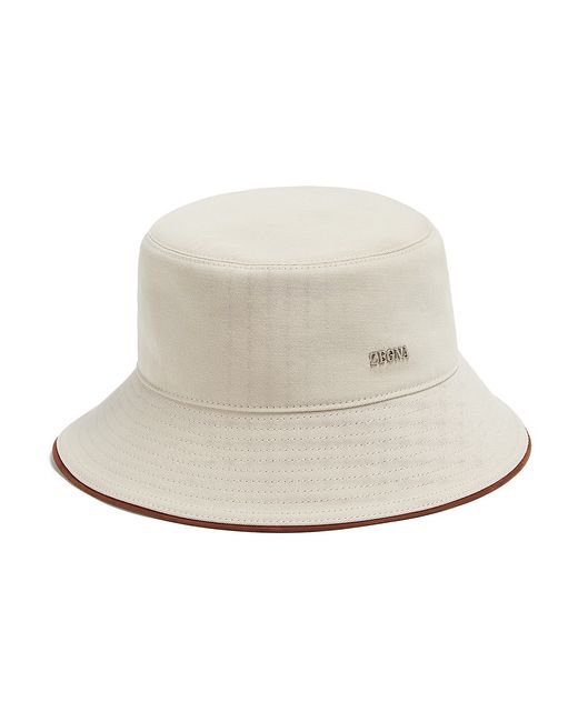 Z Zegna Cotton and Wool Bucket Hat Small