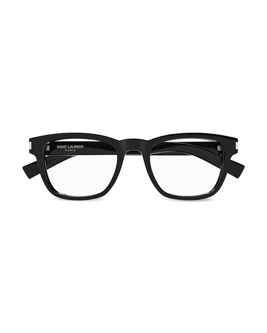 Saint Laurent Mid Naked Wire Core 52MM Square Eyeglasses