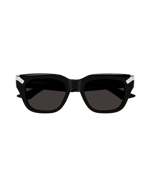 Alexander McQueen Punk Rivet AM0439S 51MM Square Sunglasses