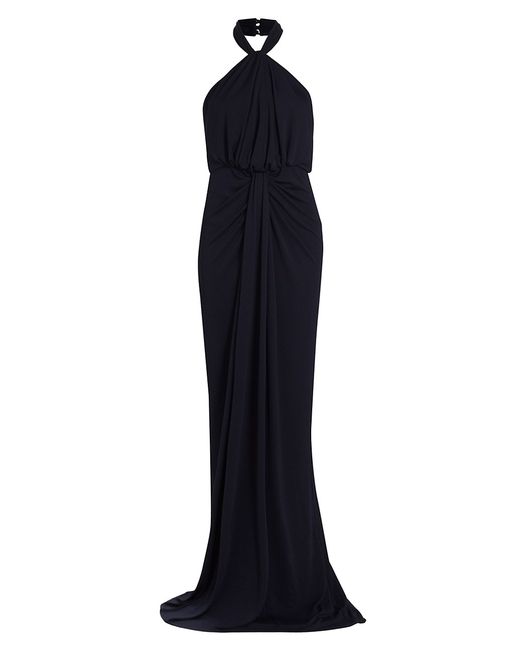 Cinq a Sept Kaily Jersey Halter Gown