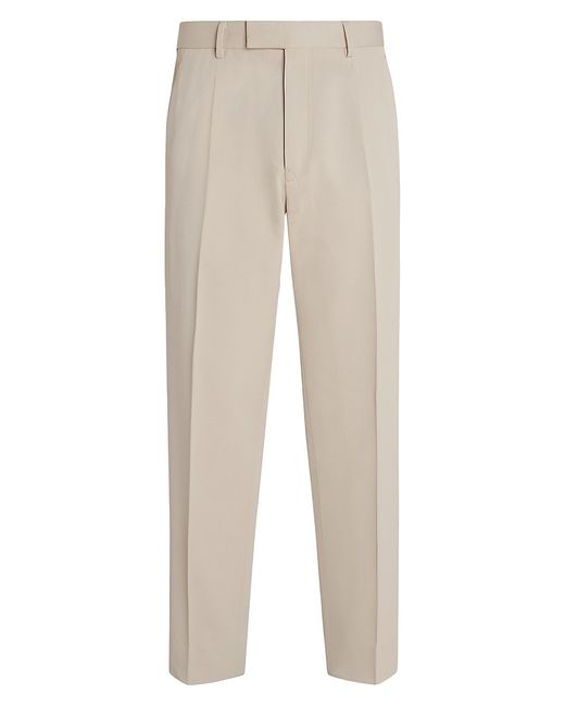 Z Zegna Cotton and Wool Pants