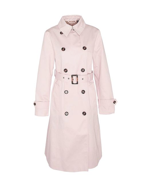 Barbour Greta Double-Breasted Trench Coat