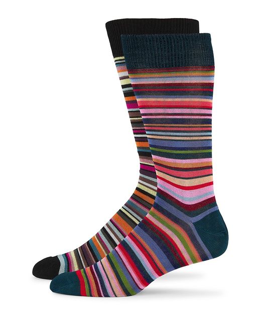 Paul Smith 2-Pack Striped Socks Set