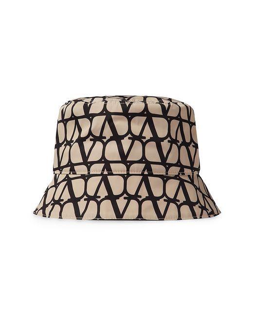 Valentino Garavani Toile Iconography Nylon Bucket Hat