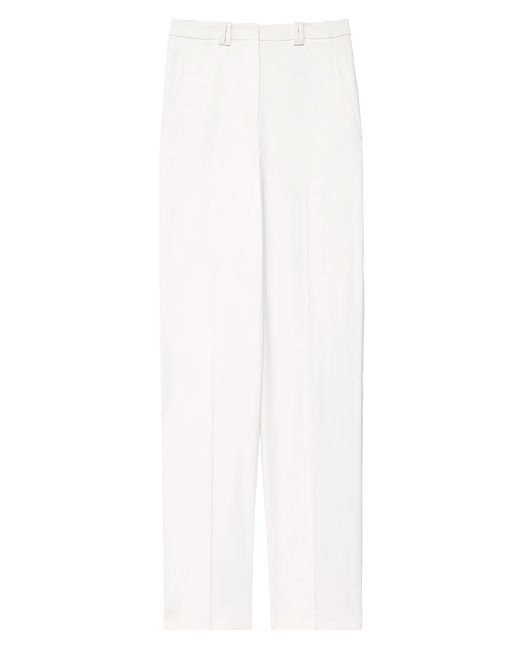 Another Tomorrow Fluid Straight-Leg Trousers