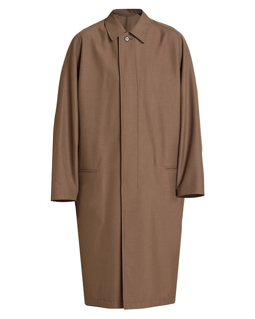 Lemaire Raglan Wool-Blend Suit Coat
