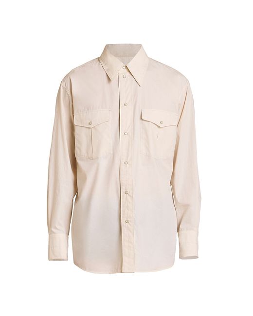 Lemaire Western Snap-Button Shirt
