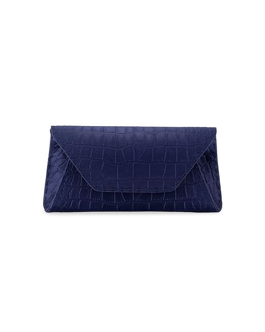Tyler Ellis Eloise Clutch Stamped with Silver Hardware