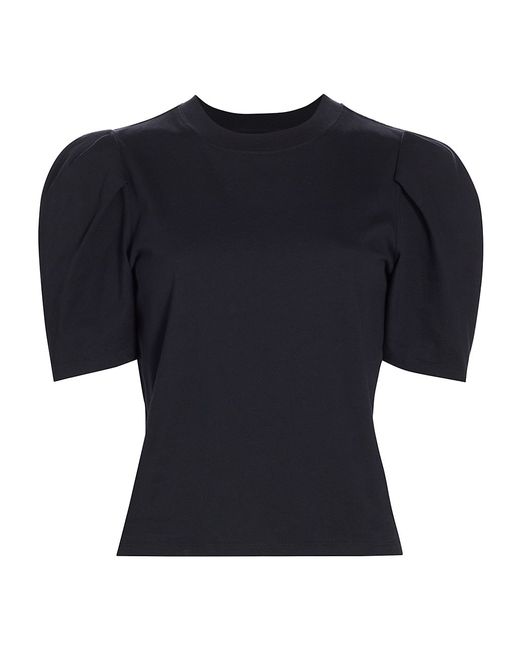 Frame Draped Femme Puff-Sleeve T-Shirt