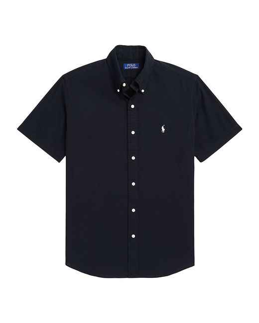 Polo Ralph Lauren Classic-Fit Seersucker Short-Sleeve Shirt Large