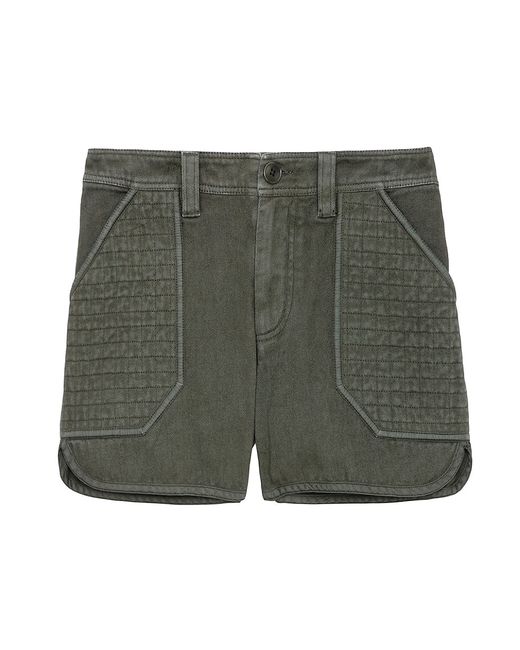 Zadig & Voltaire Twill Patch-Pocket Shorts