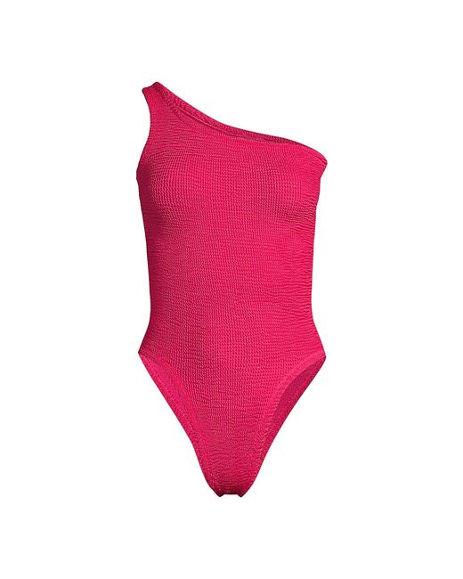 Hunza G Nancy One-Shoulder One-Piece Swimsuit