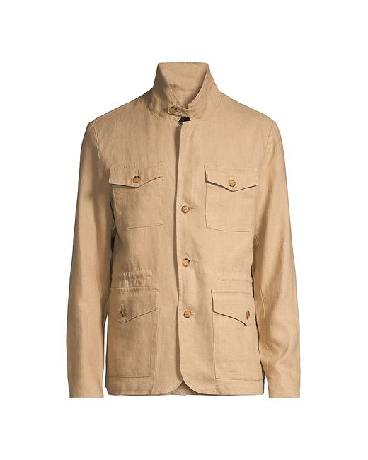 Michael Kors Button-Front Jacket Large
