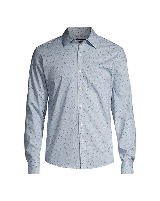 Michael Kors Pinstriped Button-Front Shirt