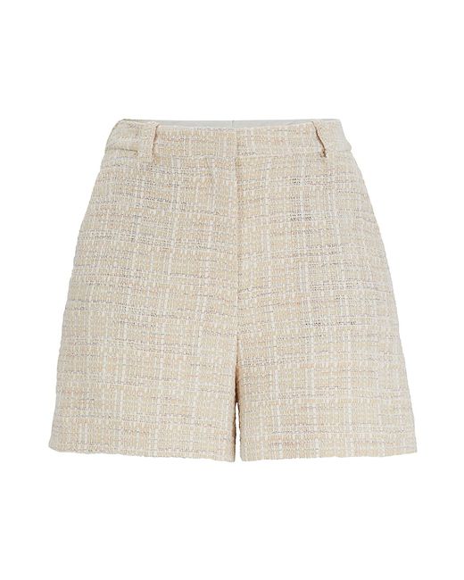 Boss Relaxed-Fit Tweed Shorts