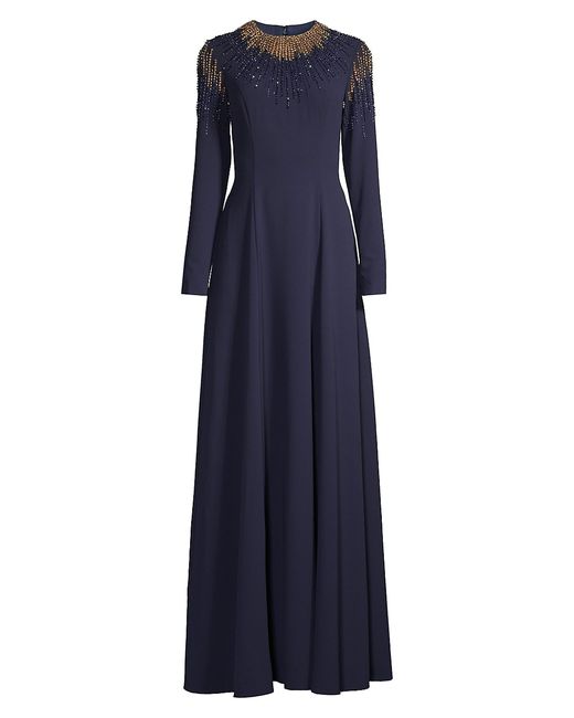 Basix Embellished A-Line Gown