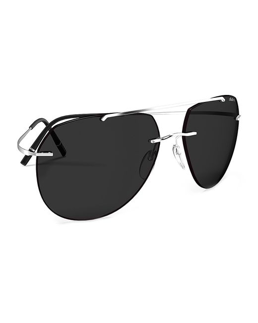 Silhouette Titan Minimal Art Nash 61MM Aviator Sunglasses