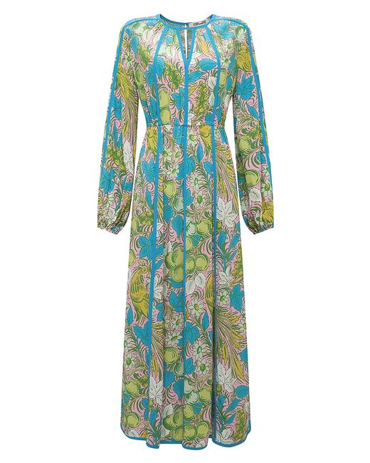 Diane von Furstenberg Scott Floral Midi-Dress