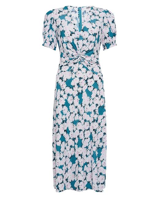 Diane von Furstenberg Anaba Floral Midi-Dress
