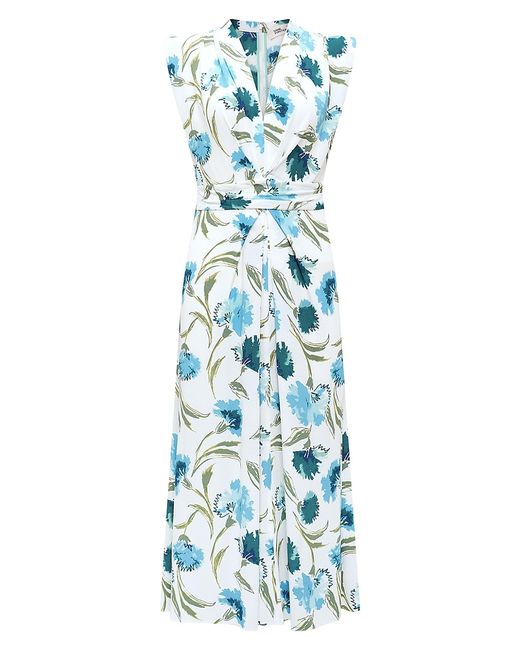 Diane von Furstenberg Livia Floral Midi-Dress