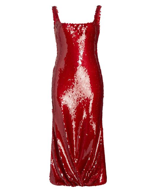 16Arlington Sidd Sequined Midi-Dress