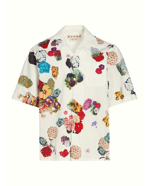 Marni Floral Camp Shirt