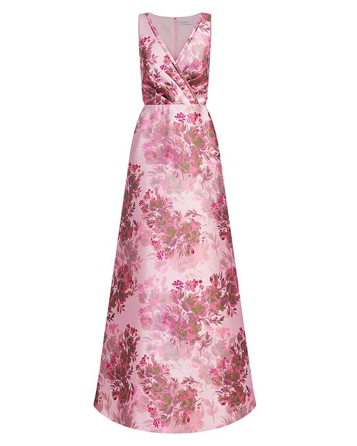 Kay Unger Opal Rose Mikado Gown