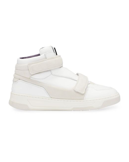 Boss NAOMI x Leather High-Top Trainer Sneakers