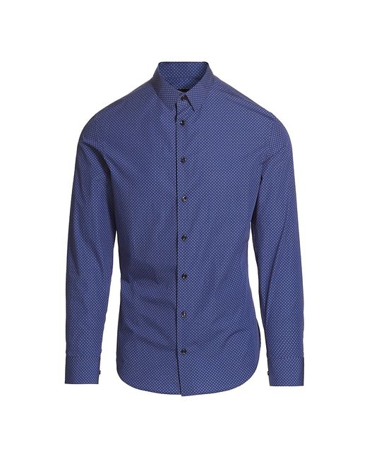 Giorgio Armani Geometric Button-Front Shirt