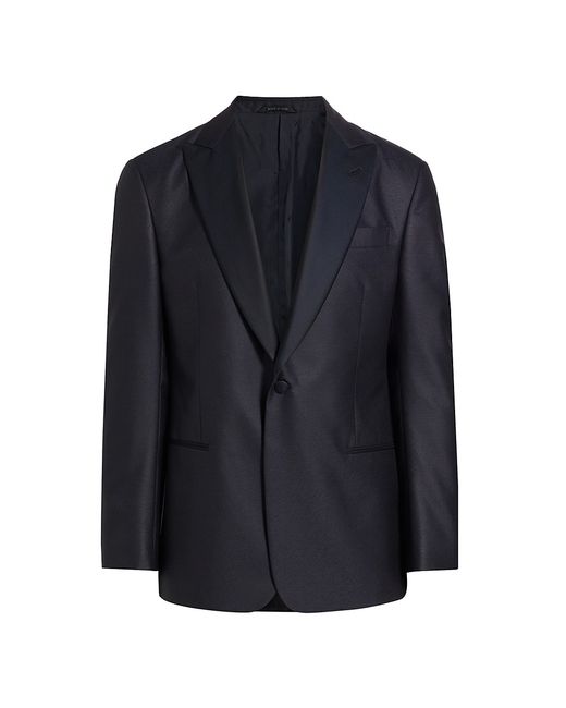 Giorgio Armani Wool-Blend One-Button Dinner Jacket