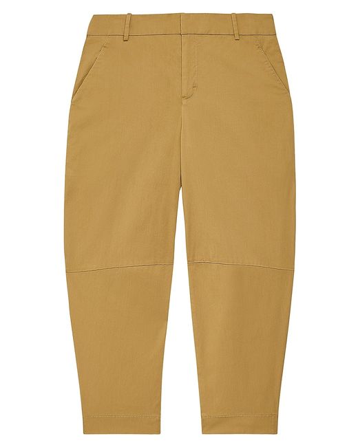 Another Tomorrow Curved Chino Pants