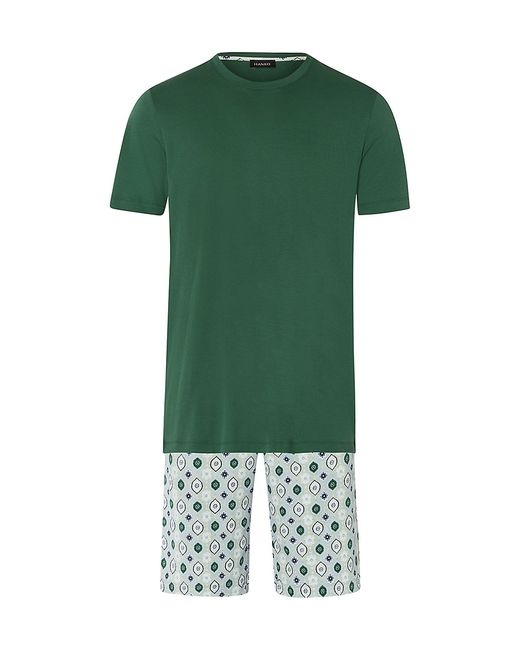 Hanro Night And Day Cotton Short Pajamas Small