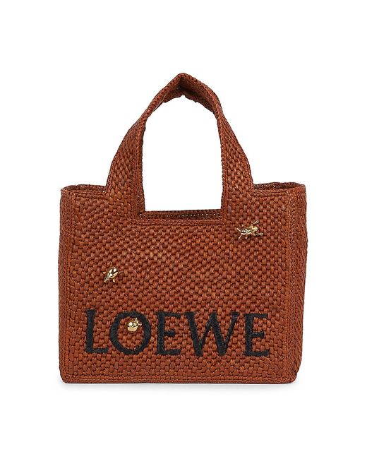 Loewe x Paulas Ibiza Logo Tote Bag