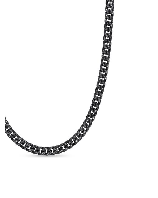 David Yurman Curb Chain Necklace Titanium