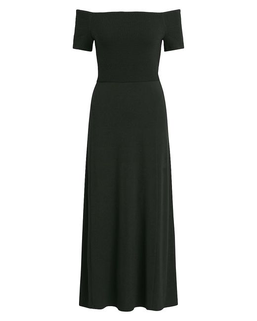 Favorite Daughter The Genevieve Off-The-Shoulder Maxi Dress Large