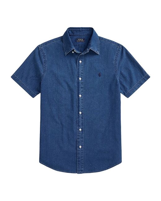 Polo Ralph Lauren Classic-Fit Seersucker Short-Sleeve Shirt