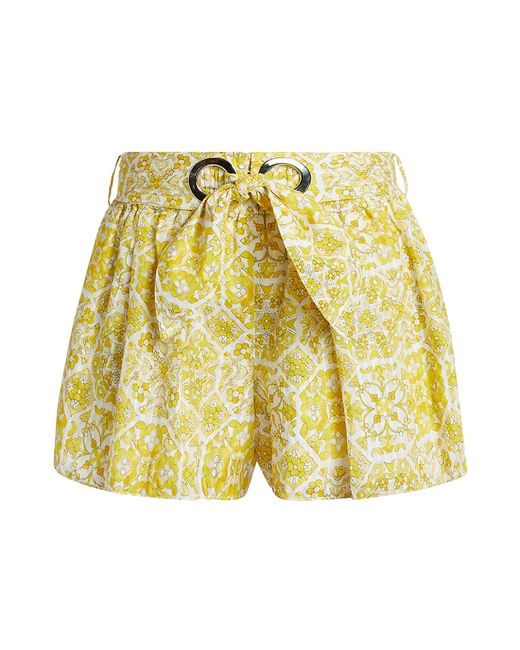 Ramy Brook Allie Floral Blend Shorts