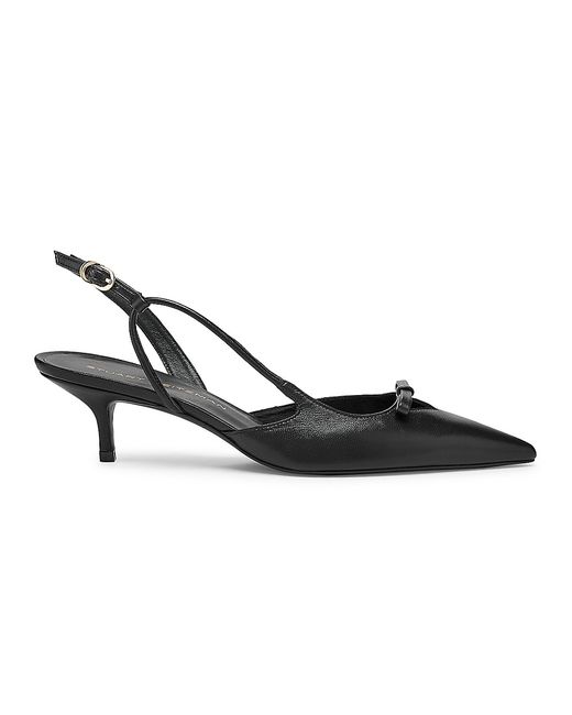 Stuart Weitzman Tully 50MM Lacquered Slingback Pumps