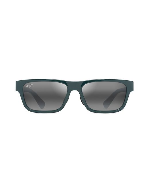 Maui Jim Keola 57MM Rectangle Sunglasses
