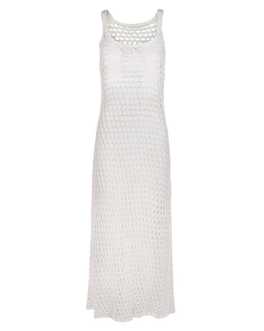 ViX by Paula Hermanny Nicole Knit Cover-Up Midi-Dress