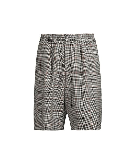 Marni Checked Wool-Blend Bermuda Shorts