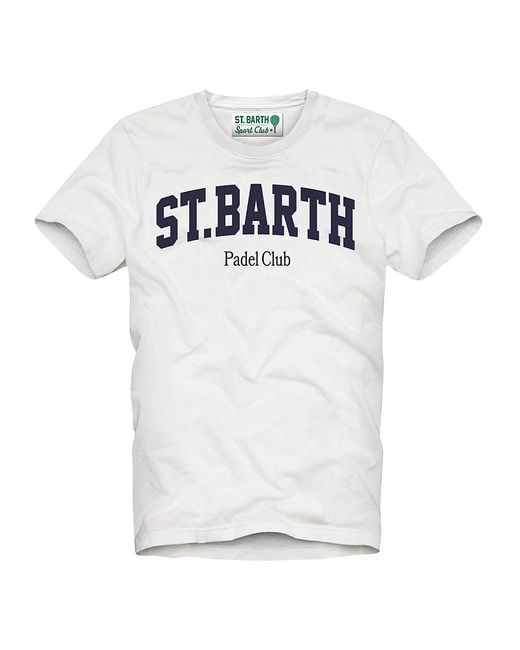 Mc2 Saint Barth Padel Logo Short-Sleeve T-shirt Small